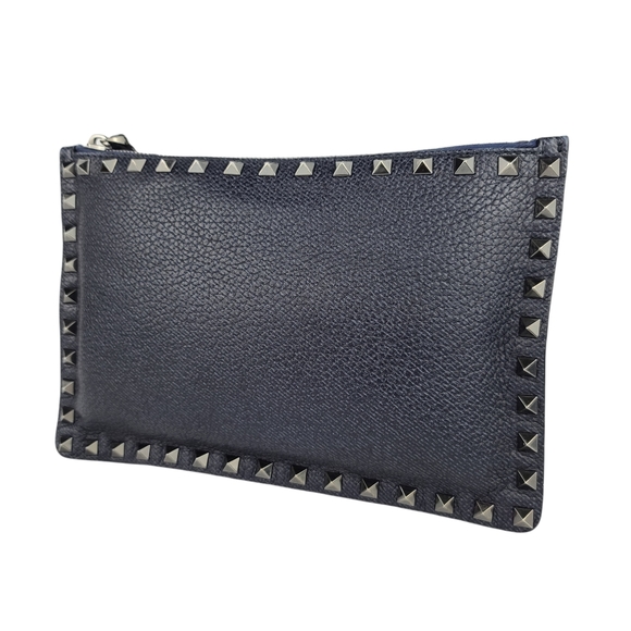 Valentino Garavani Rockstud  Atelier Leather Pouch - Picture 3 of 9